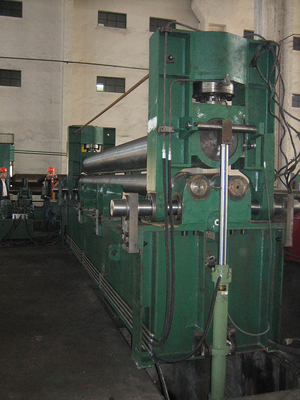 Ss Stainless Steel Sheet Bending Machine Hydraulic Three Roll Plate Bending Machine