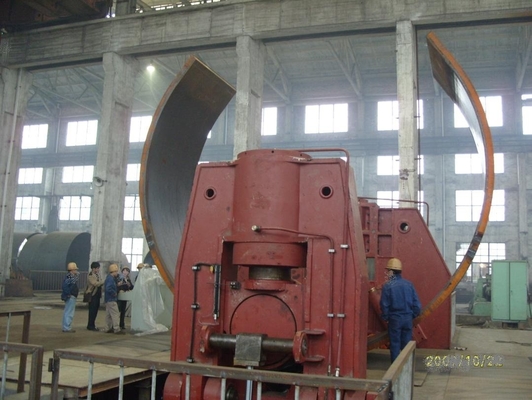 120mmX3200mm Hydraulic Sheet Metal Roller 3 Roller Cnc Plate Bending Machine Horizontal
